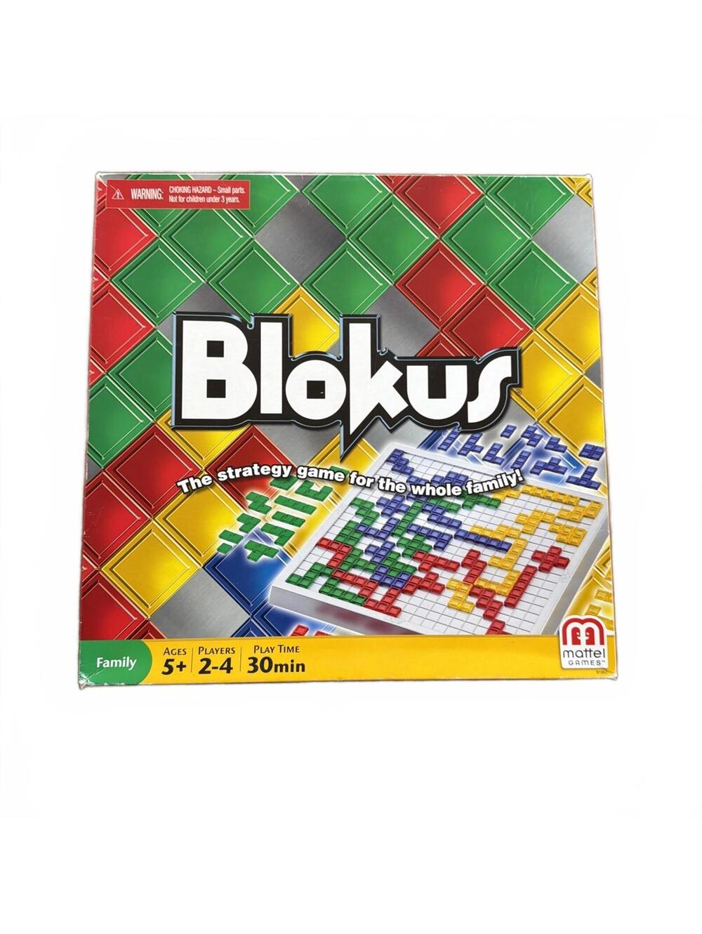 Blokus - The Strategy Game for the Whole Family - Mattel 2012 Complete Fun